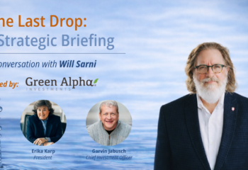 The Last Drop: Water, Risk, and the Future of the Economy