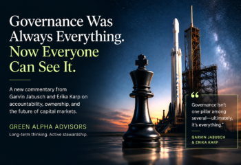 Governance Was Always Everything. Now Everyone Can See It.